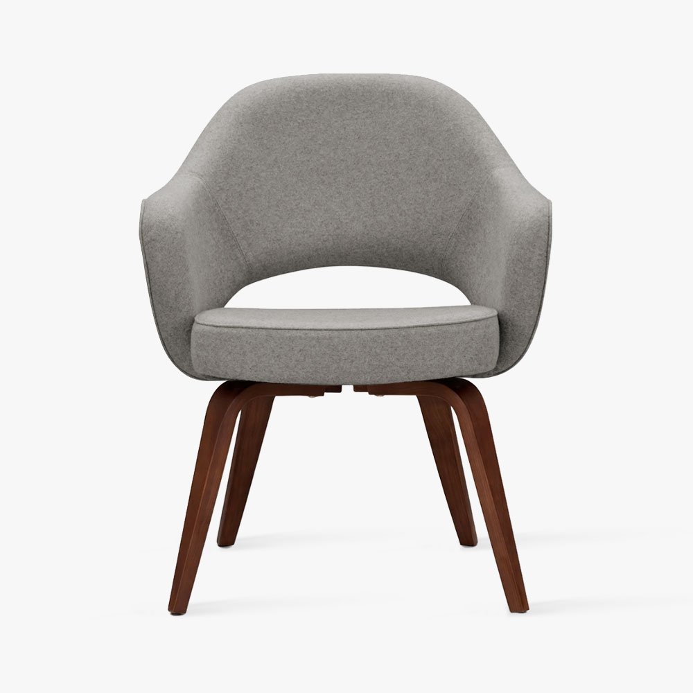 Traditional Fabric Chair - Image 3